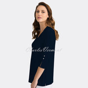 Joseph Ribkoff Top – Style 201431 (Midnight Blue)