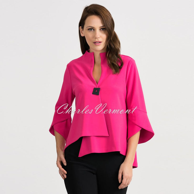 Joseph Ribkoff Jacket – Style 201444 (Hyper Pink)