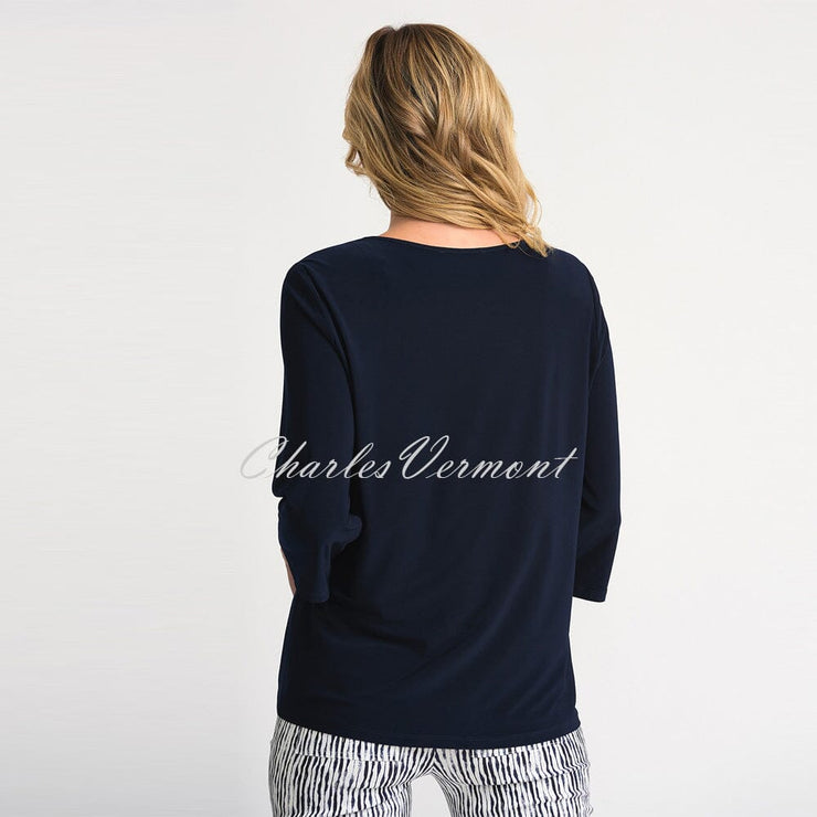 Joseph Ribkoff Top – Style 202199 (Midnight Blue)