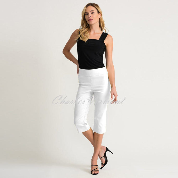 Joseph Ribkoff Capri Trouser – Style 202350 (White)