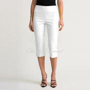 Joseph Ribkoff Capri Trouser – Style 202350 (White)