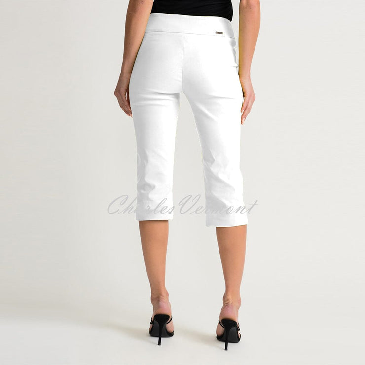 Joseph Ribkoff Capri Trouser – Style 202350 (White)