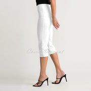 Joseph Ribkoff Capri Trouser – Style 202350 (White)