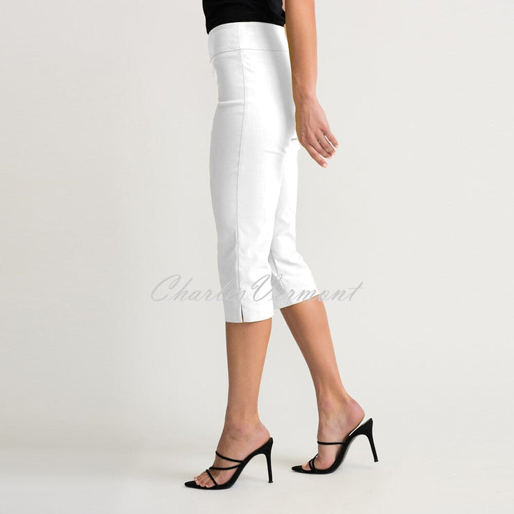 Joseph Ribkoff Capri Trouser – Style 202350 (White)