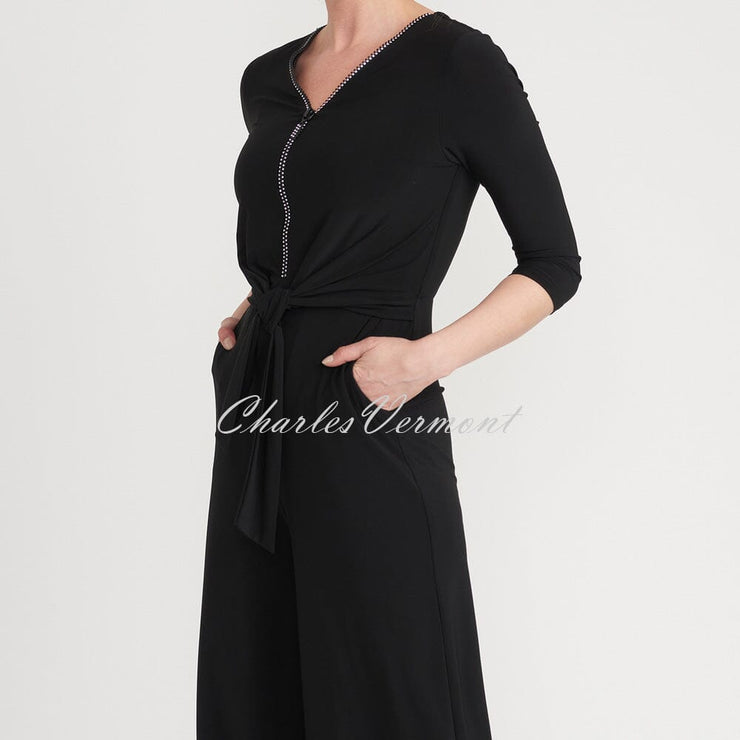 Joseph Ribkoff Jumpsuit – Style 203218 (Black)
