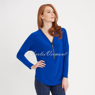 Joseph Ribkoff Top – Style 203230 (Sapphire Blue)