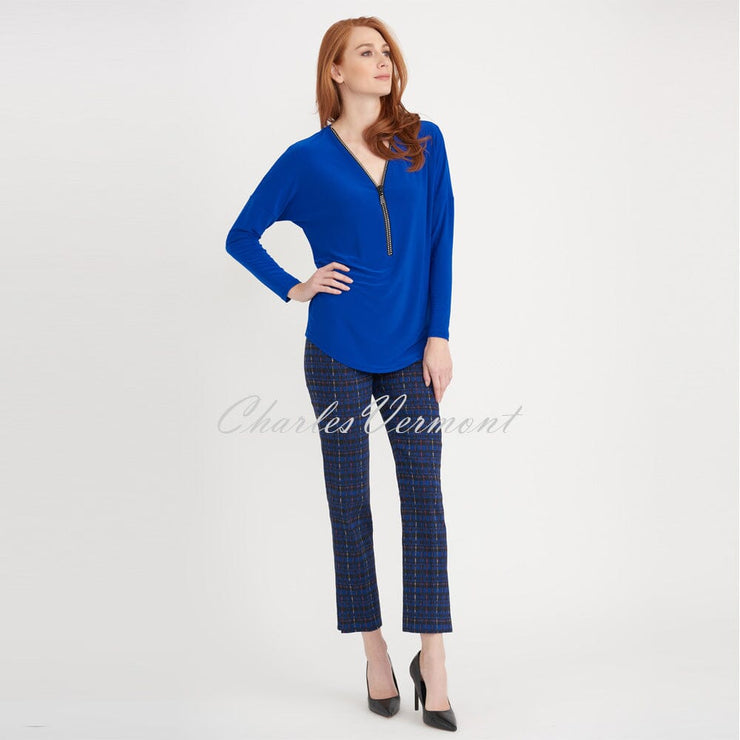 Joseph Ribkoff Top – Style 203230 (Sapphire Blue)