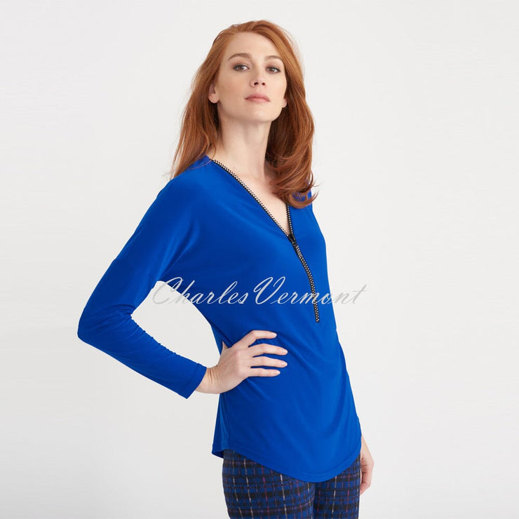 Joseph Ribkoff Top – Style 203230 (Sapphire Blue)