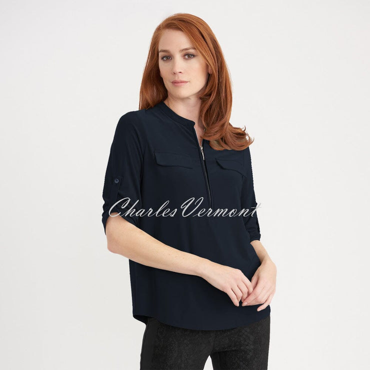 Joseph Ribkoff Top – Style 203435 (Midnight Blue)