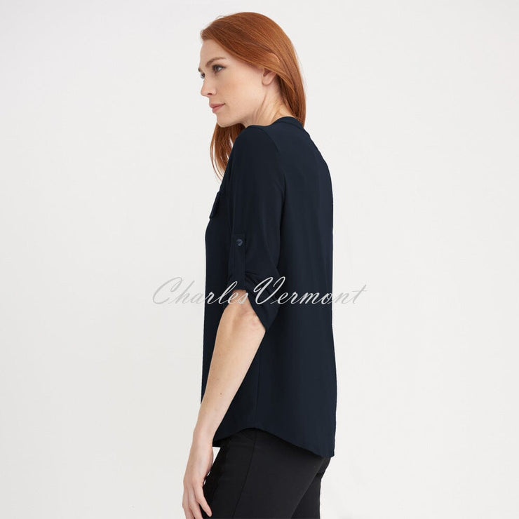 Joseph Ribkoff Top – Style 203435 (Midnight Blue)