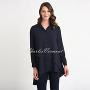 Joseph Ribkoff Blouse – Style 204155 (Midnight Blue)