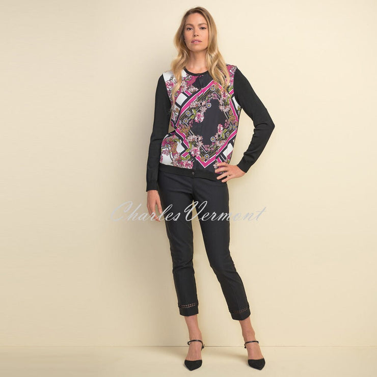 Joseph Ribkoff Trouser – Style 211113 (Black)