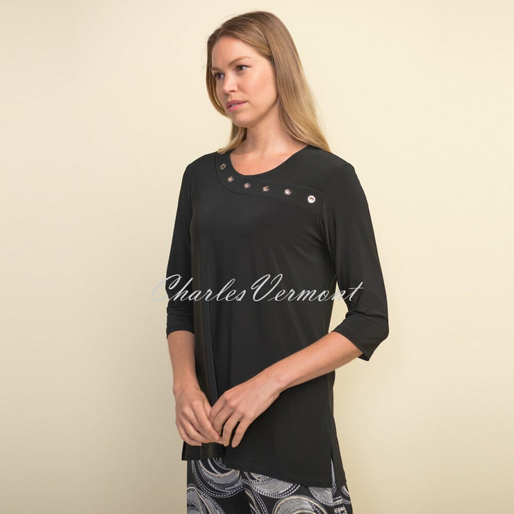 Joseph Ribkoff Tunic – Style 211255 (Black)