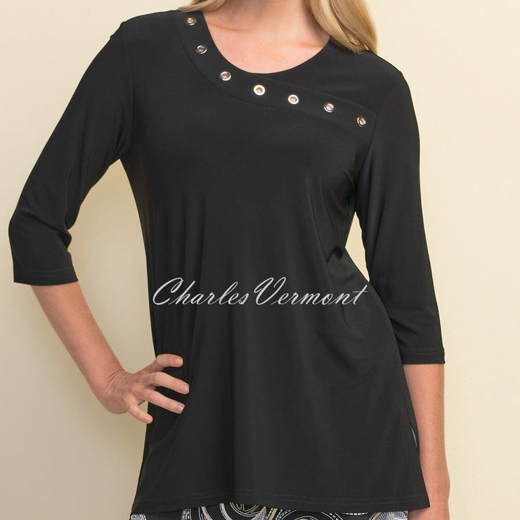Joseph Ribkoff Tunic – Style 211255 (Black)