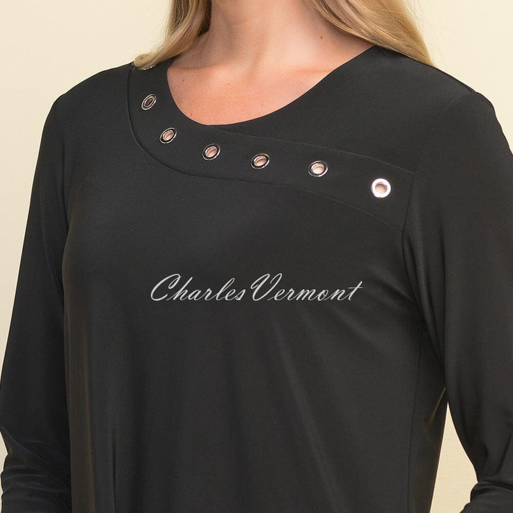 Joseph Ribkoff Tunic – Style 211255 (Black)