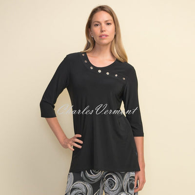 Joseph Ribkoff Tunic – Style 211255 (Black)