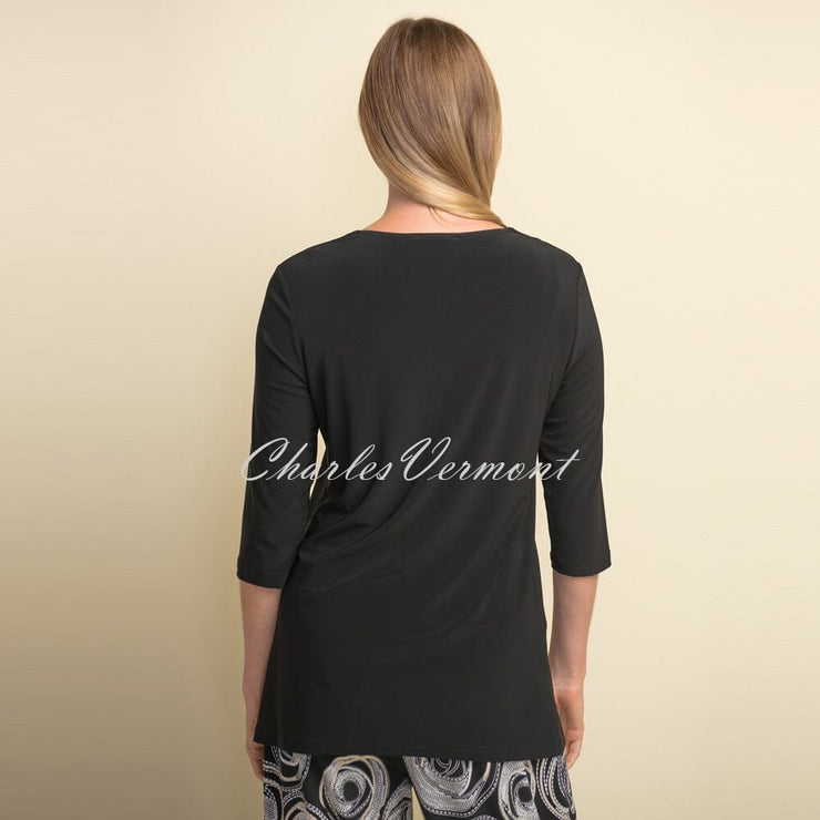 Joseph Ribkoff Tunic – Style 211255 (Black)