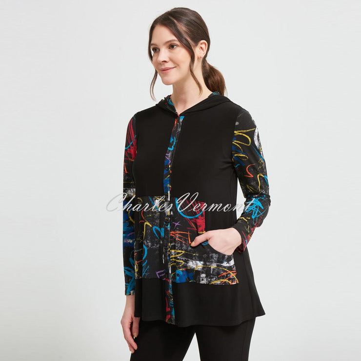 Joseph Ribkoff Hooded Blouse – Style 213109
