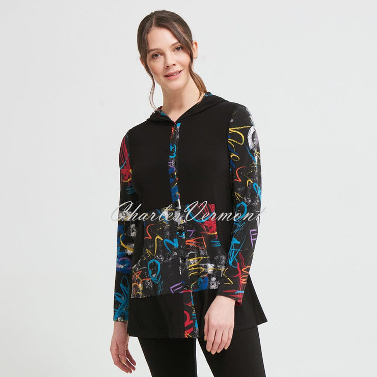 Joseph Ribkoff Hooded Blouse – Style 213109