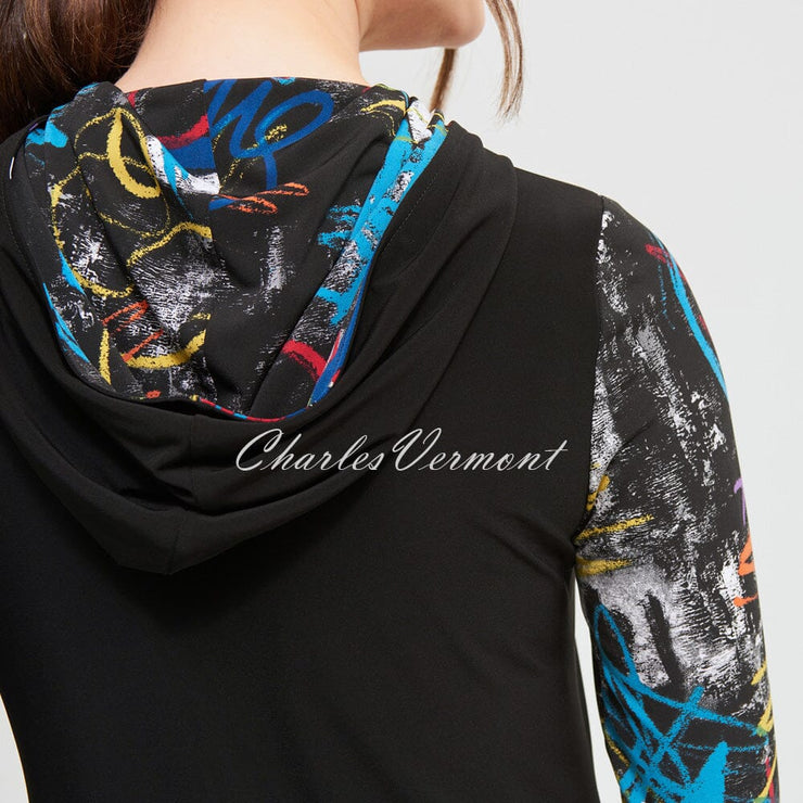 Joseph Ribkoff Hooded Blouse – Style 213109