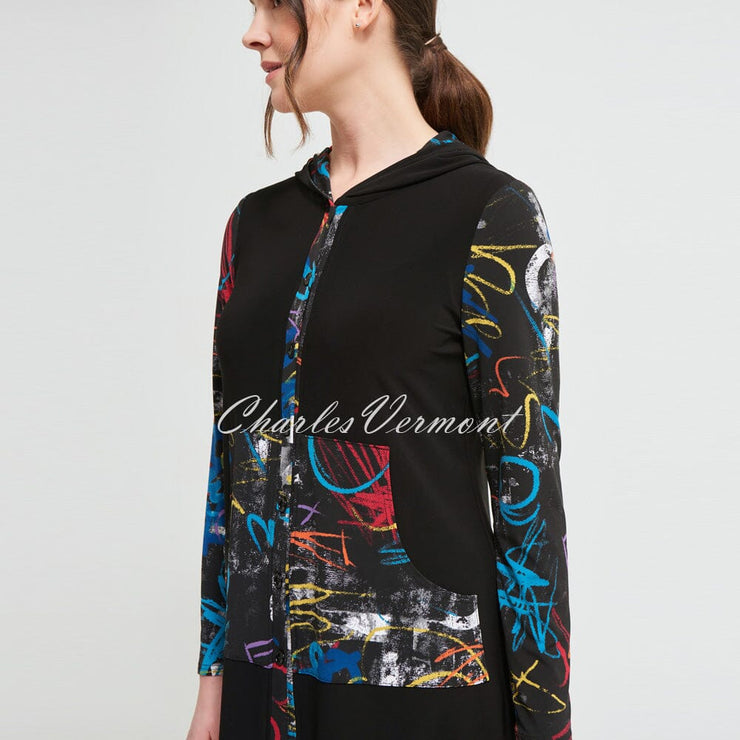 Joseph Ribkoff Hooded Blouse – Style 213109