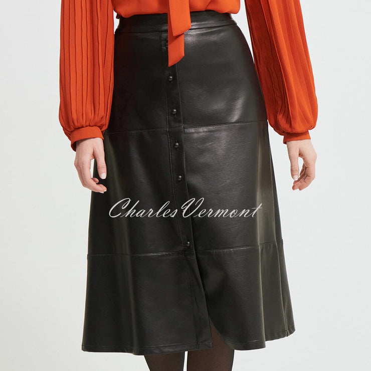 Joseph Ribkoff Faux Leather Skirt – Style 213337