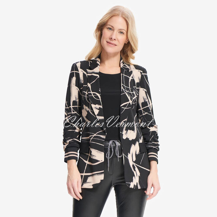 Joseph Ribkoff Blazer with Ruched Detail Cuff– Style 214289