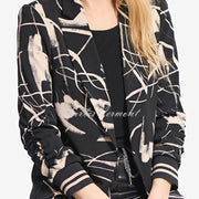 Joseph Ribkoff Blazer with Ruched Detail Cuff– Style 214289