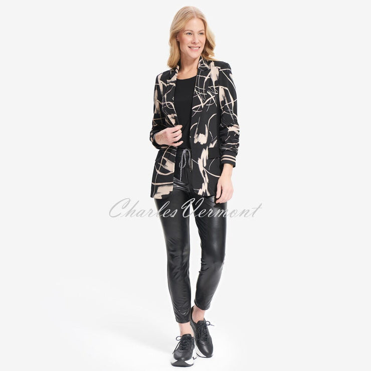 Joseph Ribkoff Blazer with Ruched Detail Cuff– Style 214289