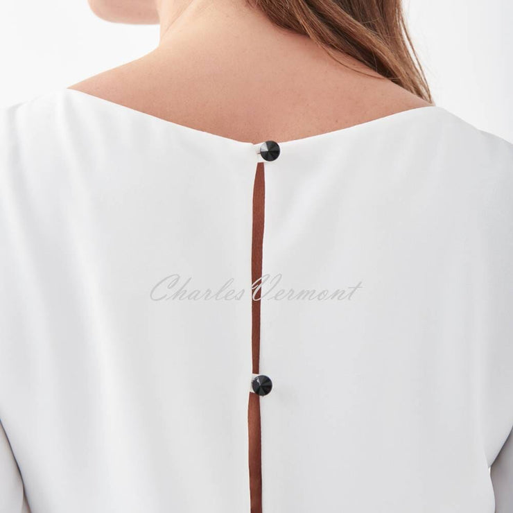 Joseph Ribkoff Tulip Sleeve Top – Style 221029