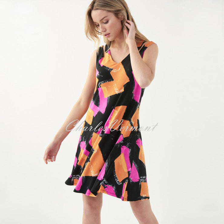 Joseph Ribkoff Abstract Print Dress – Style 221051