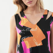 Joseph Ribkoff Abstract Print Dress – Style 221051