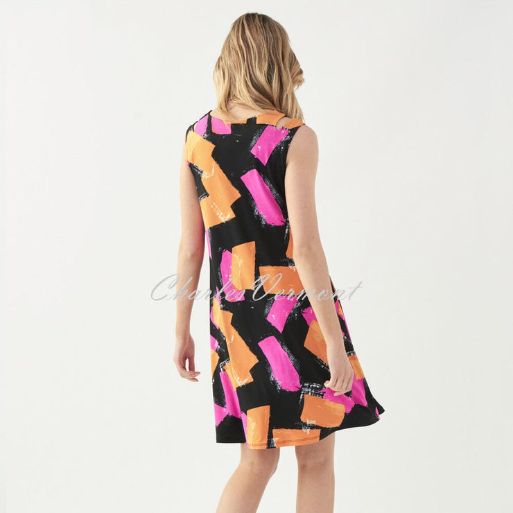 Joseph Ribkoff Abstract Print Dress – Style 221051