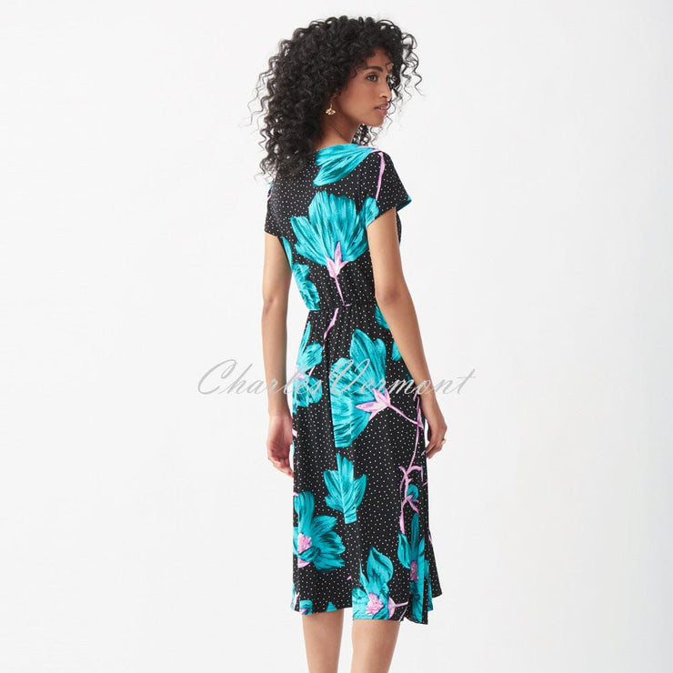 Joseph Ribkoff Floral Print Dress – Style 221065
