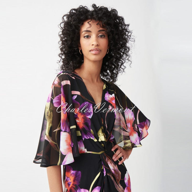 Joseph Ribkoff Floral Print Dress – Style 221067