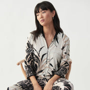 Joseph Ribkoff Palm Print Top – Style 221118