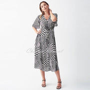 Joseph Ribkoff Striped Print Dress – Style 221130