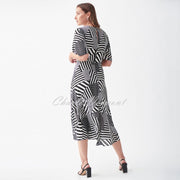 Joseph Ribkoff Striped Print Dress – Style 221130