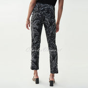 Joseph Ribkoff Palm Print Trouser – Style 221132