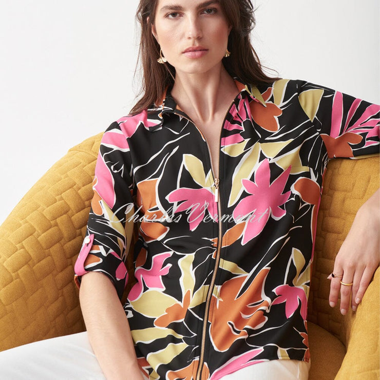 Joseph Ribkoff Leaf Print Tunic – Style 221205