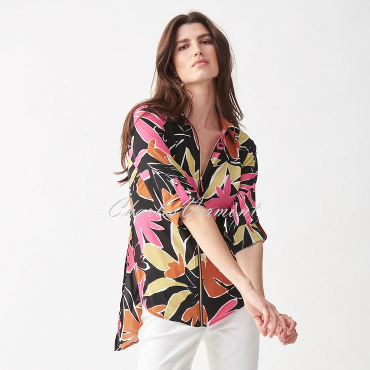 Joseph Ribkoff Leaf Print Tunic – Style 221205