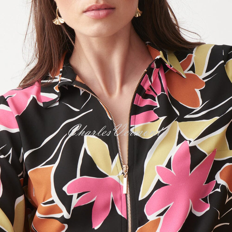 Joseph Ribkoff Leaf Print Tunic – Style 221205