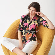 Joseph Ribkoff Leaf Print Tunic – Style 221205