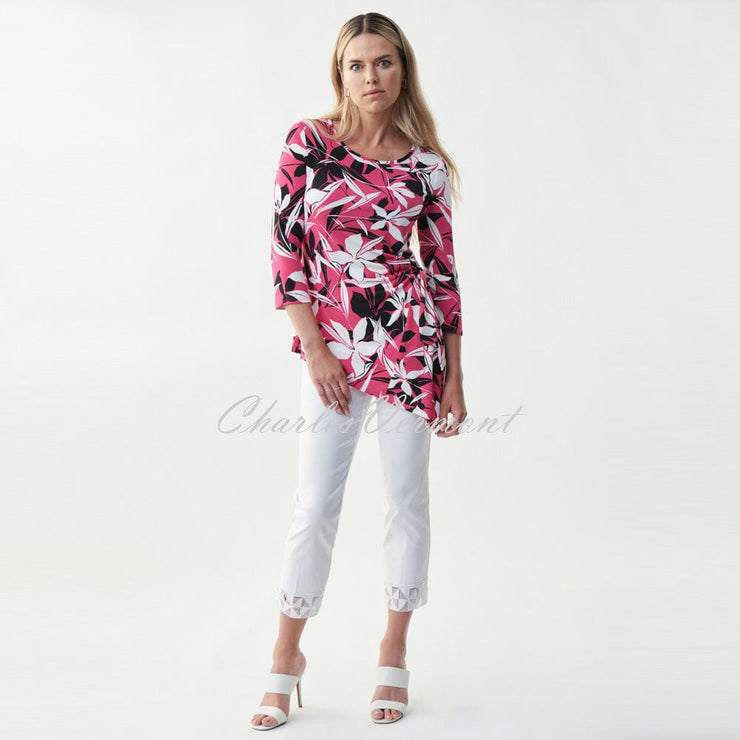 Joseph Ribkoff Floral Tunic – Style 221215