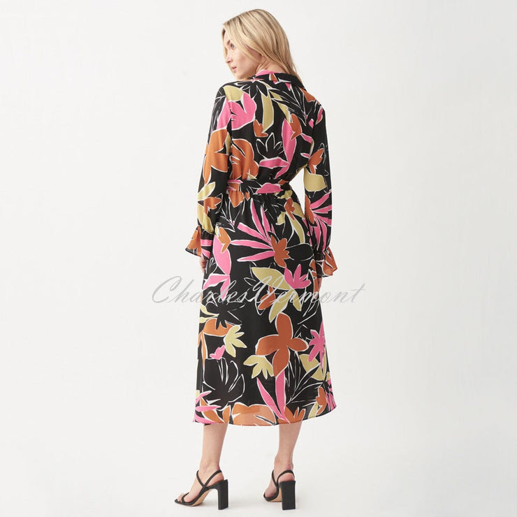 Joseph Ribkoff Leaf Print Dress – Style 221271