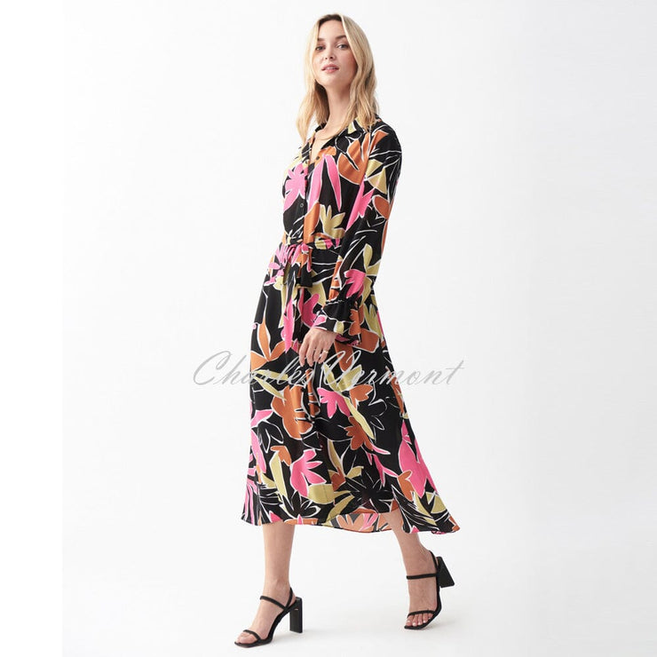 Joseph Ribkoff Leaf Print Dress – Style 221271