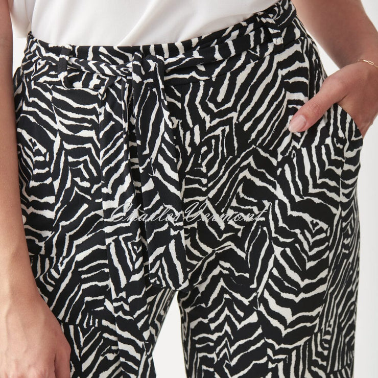 Joseph Ribkoff Abstract Print Culotte Trouser – Style 221314
