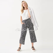 Joseph Ribkoff Abstract Print Culotte Trouser – Style 221314