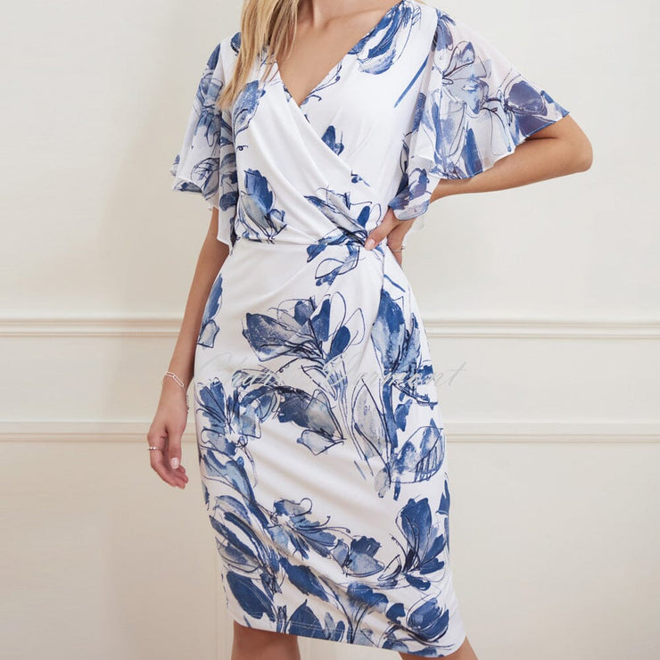 Joseph Ribkoff 'Signature' Floral Print Dress – Style 221352