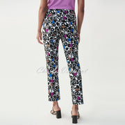 Joseph Ribkoff Multi-Coloured Print Trouser – Style 221367